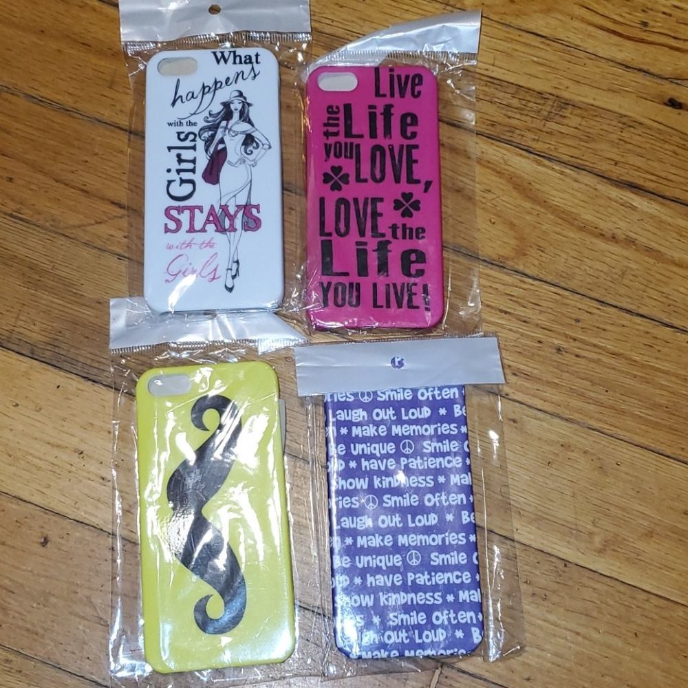 iPhone 5 cases 4 nwt fun chic kristine accessories